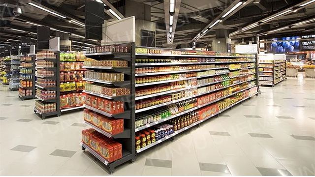【云宇货架】超市货架商品摆放技巧