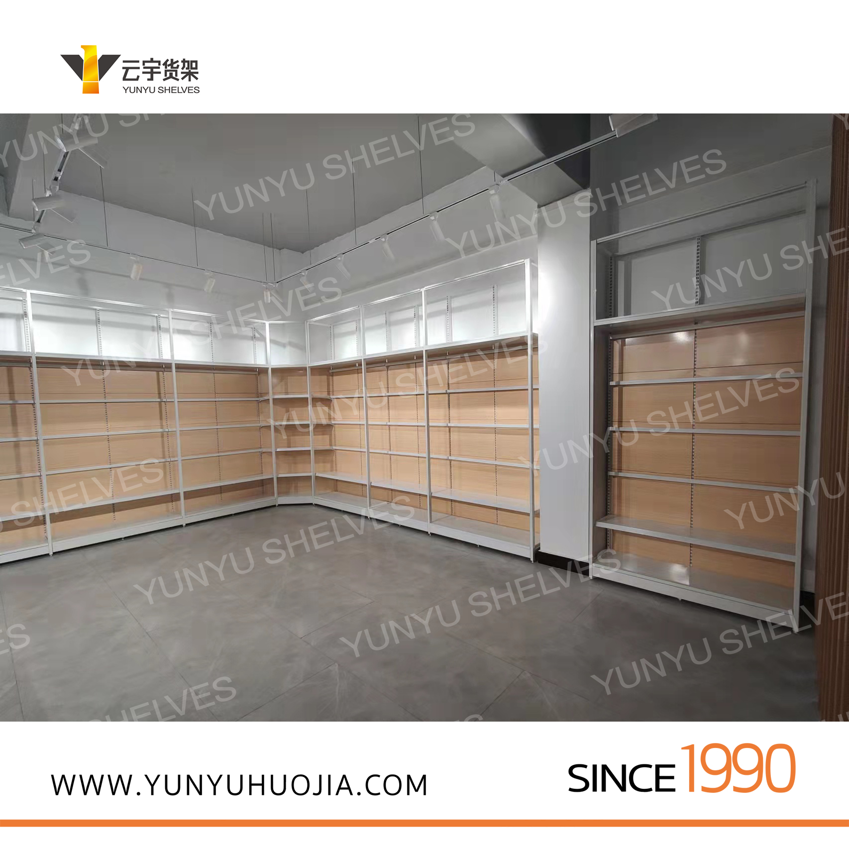 YYA7-002 新款木纹超市货架