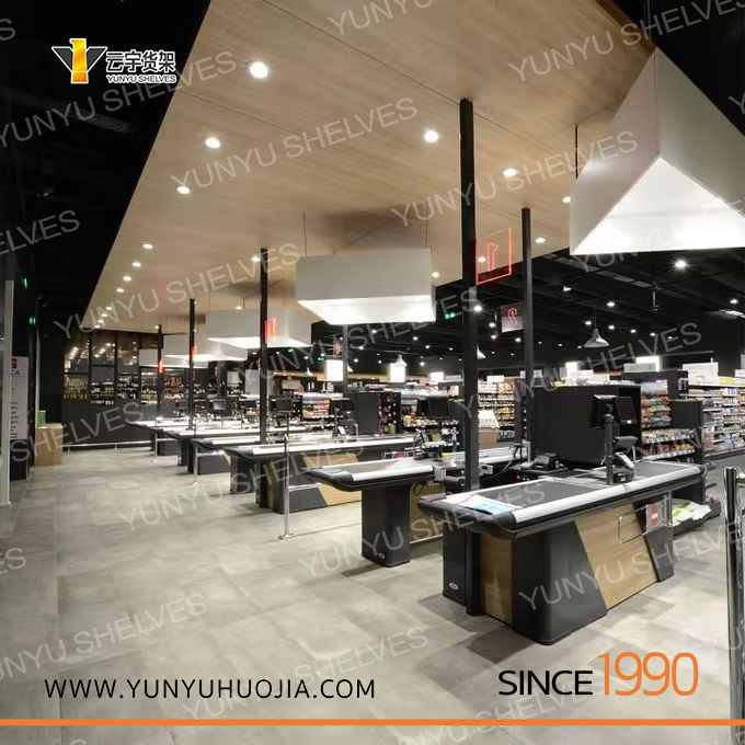 YYK1-005 新款电动多功能收银台