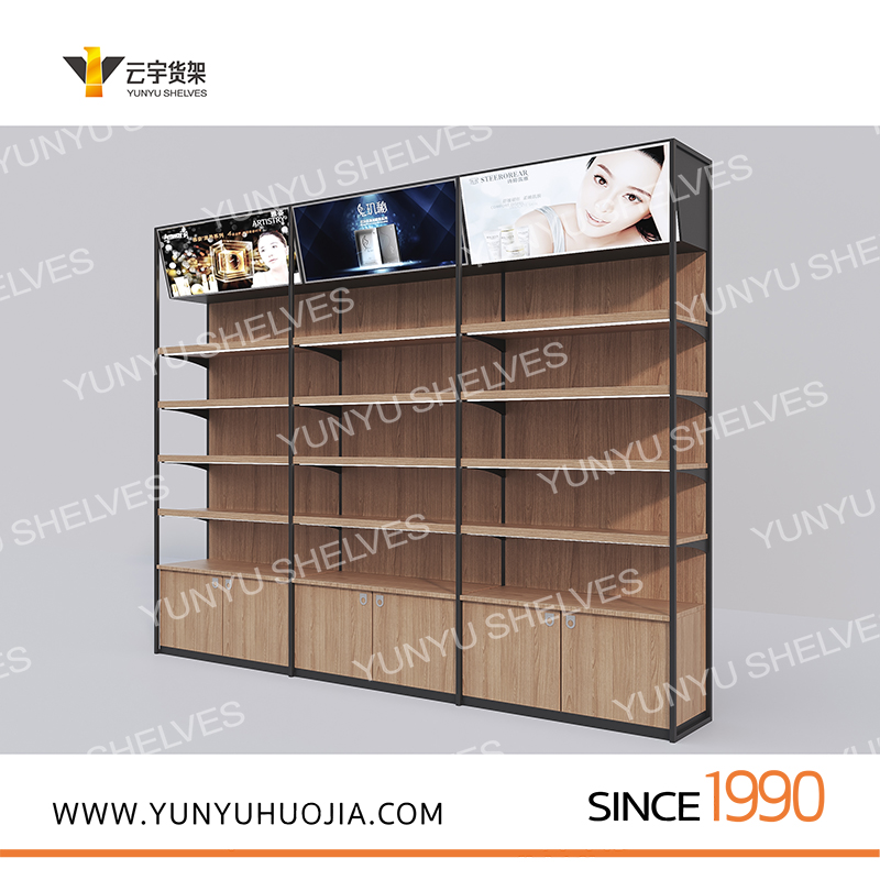 YYA7-020 精品店钢木展示架