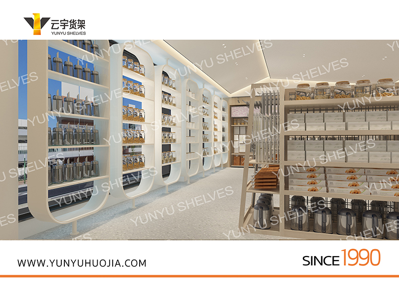 YYA-458 钢木结构堆头展示架