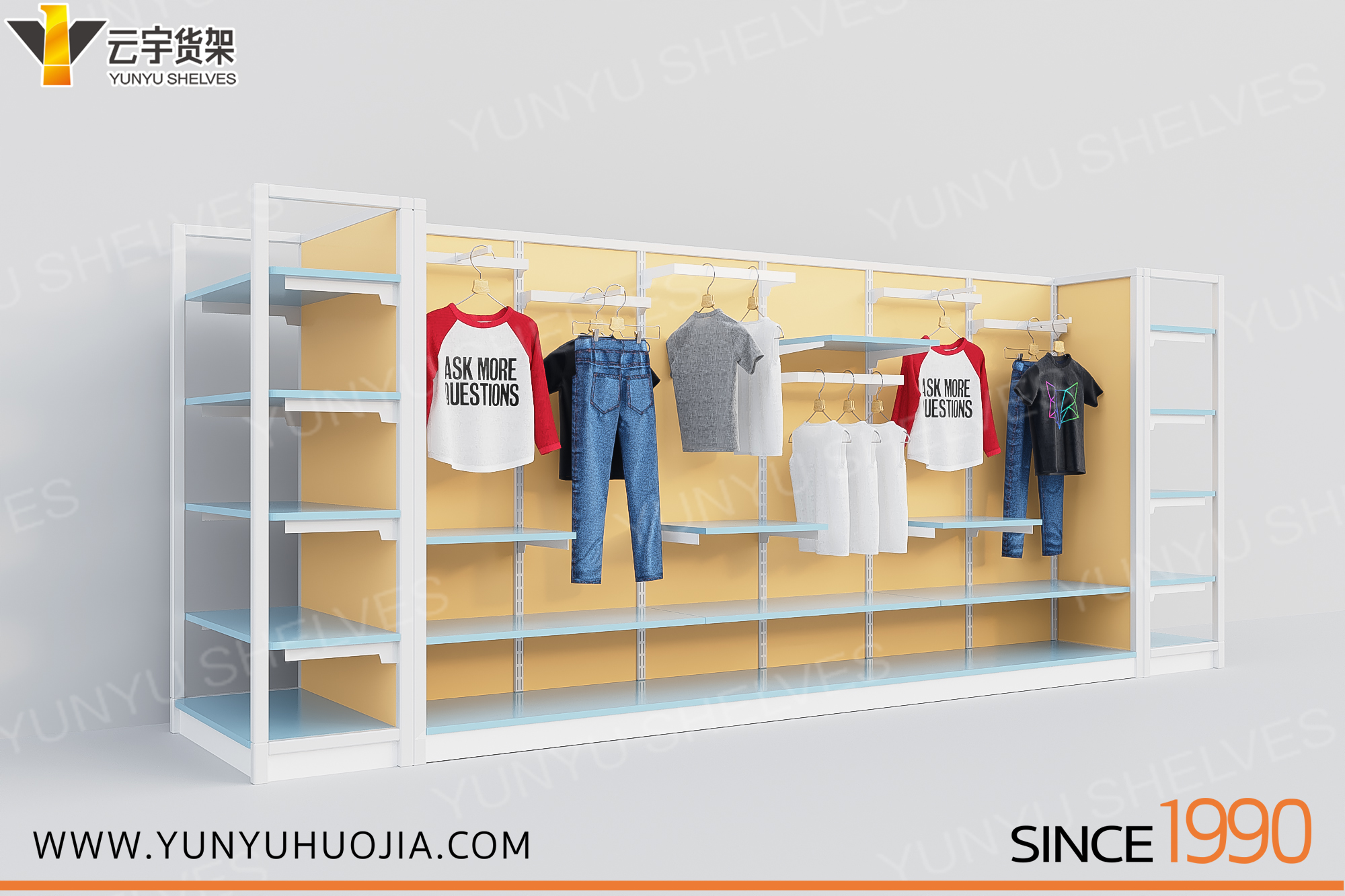 YYE-204 时尚童装服装架