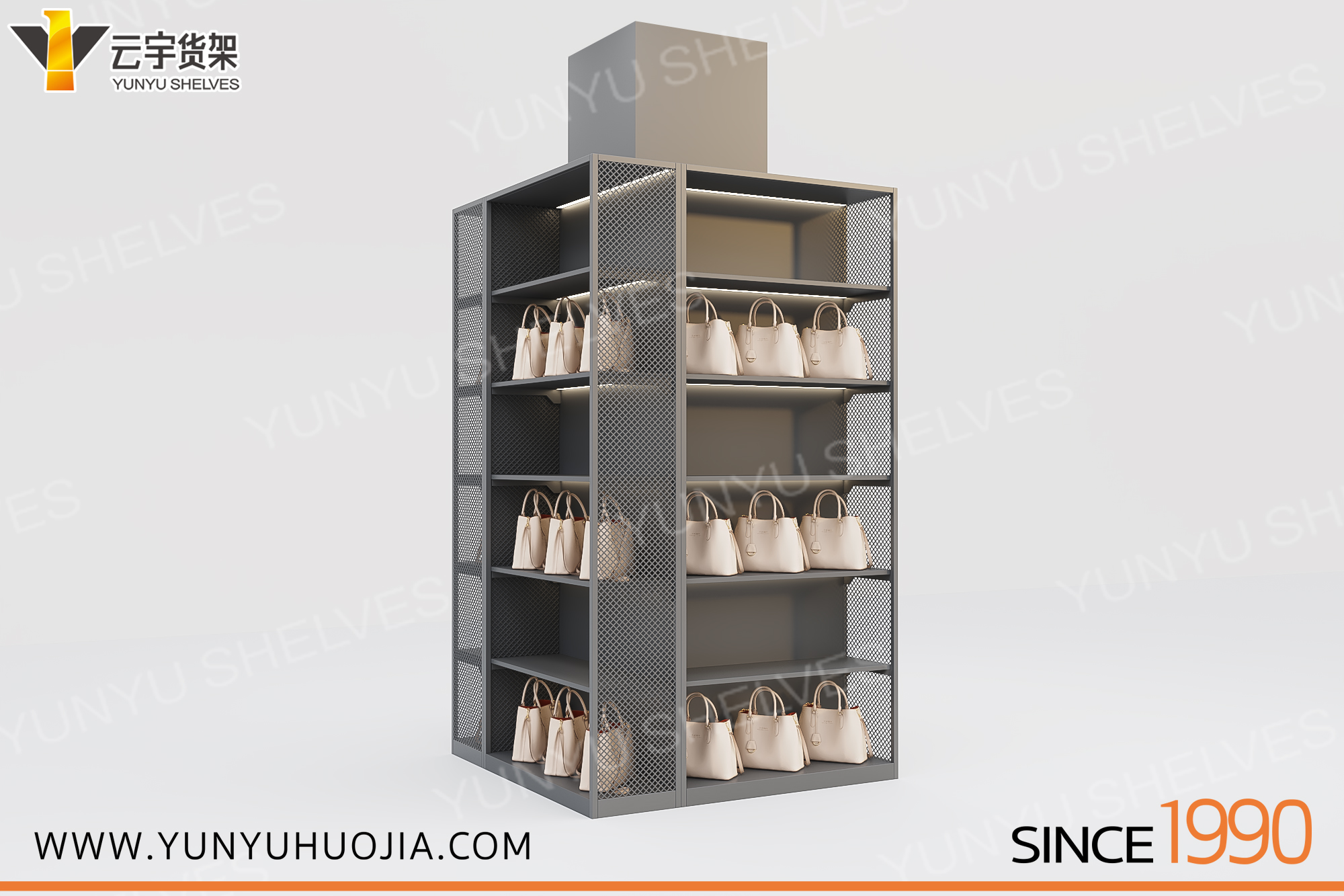 YYE-20​6 精品鞋包展示架