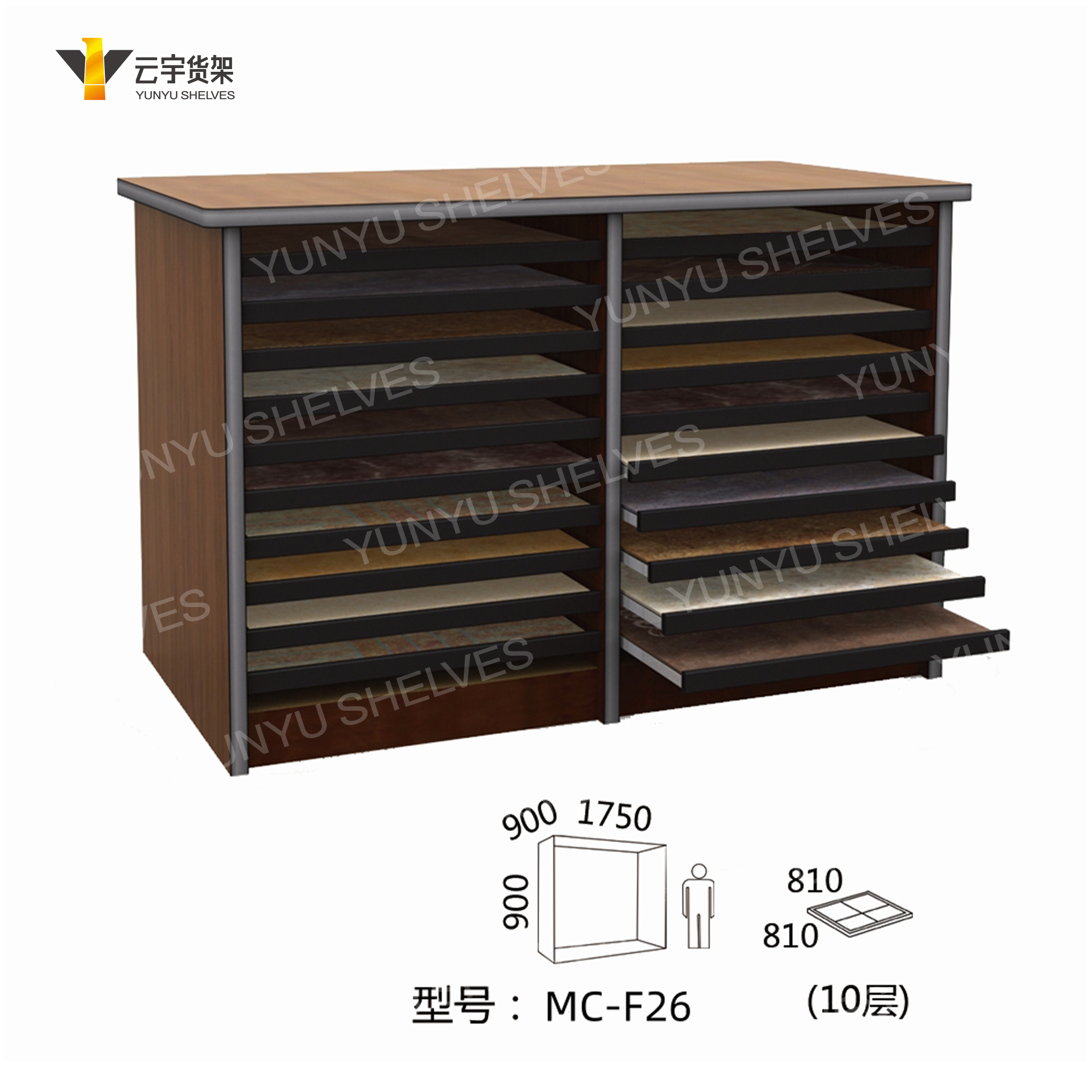 瓷砖精品展示架