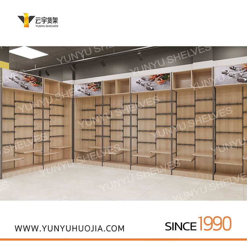 YYA7-027 特做木纹超市架