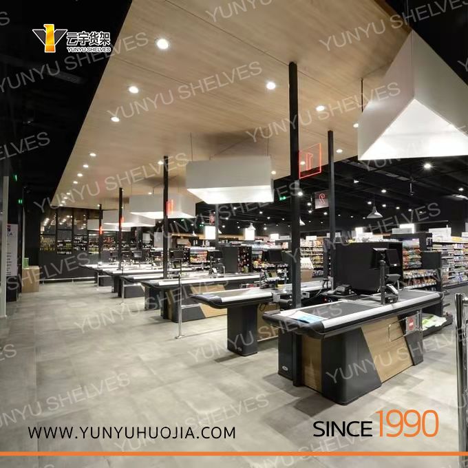 YYK1-005 新款电动多功能收银台